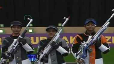 ISSF World Cup: Elavenil, Ramita and Shreya win gold in women's 10m air rifle team event
