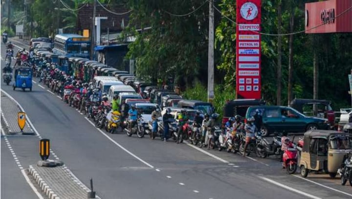 Sri Lanka economic crisis: Truck driver dies after waiting for five days in queue at fuel station