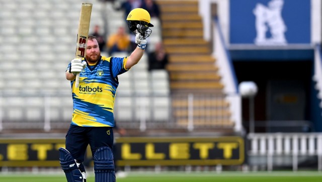 Watch: Paul Stirling hits 34 runs in an over, makes 46-ball century for Birmingham Bears in Vitality Blast Watch: Paul Stirling hits 34 runs in an over, makes 46-ball century for Birmingham Bears in Vitality Blast