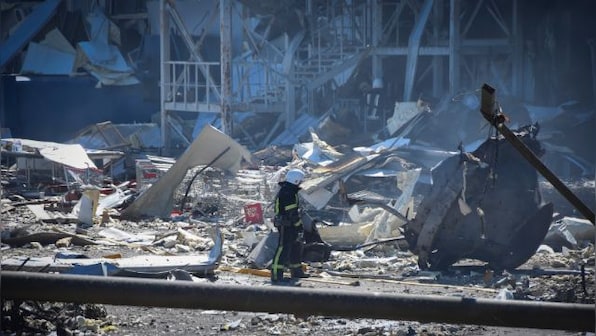 Russian forces hit Ukraine's east as Finland moves toward NATO bid