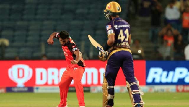 Among SRH bowlers, Umran Malik was lone shining star with a bowling figure of 3-33 that included wickets of Shreyas Iyer, Ajinkya Rahane and Nitish Rana. Sportzpics