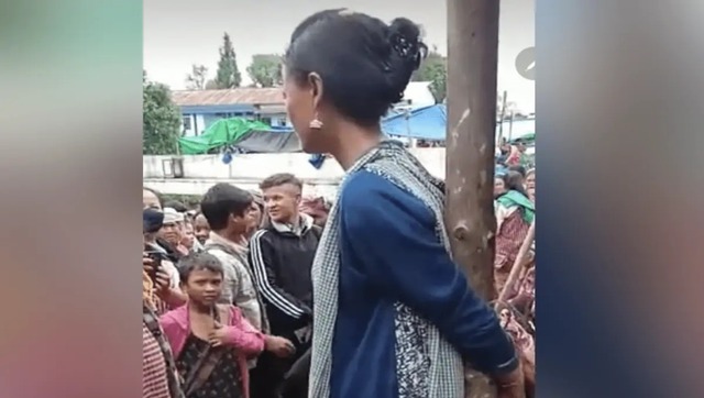 Woman tied to a pole, heckled in Meghalaya; police initiate probe Woman tied to a pole, heckled in Meghalaya; police initiate probe