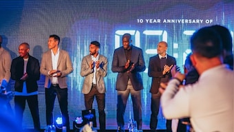 Manchester City hold celebrations on anniversary of '93:20' with members of 2011/12 title-winning squad