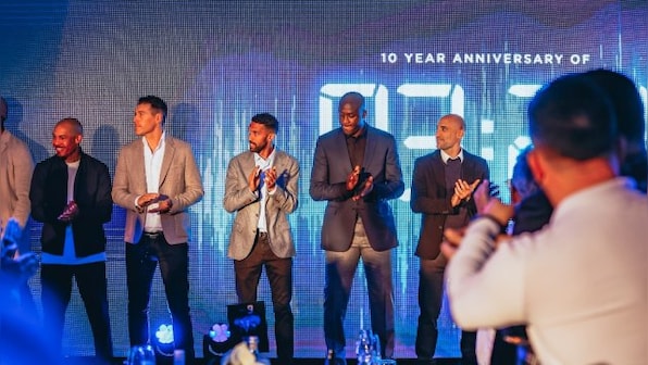 Manchester City hold celebrations on anniversary of '93:20' with members of 2011/12 title-winning squad
