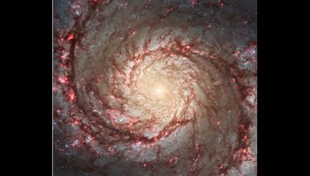 NASA shares image of Whirlpool Galaxy, internet cannot take its eyes off stunning photo - Firstpost