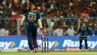 IPL 2022: Riyan Parag stares at Ravichandran Ashwin after being run out in Qualifier 1, trolled