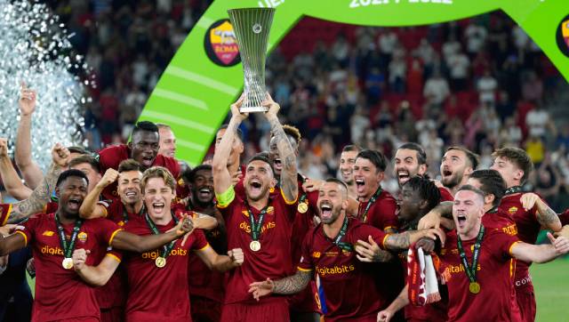 Europa Conference League final: Nicolo Zaniolo fires AS Roma to victory over Feyenoord Europa Conference League final: Nicolo Zaniolo fires AS Roma to victory over Feyenoord