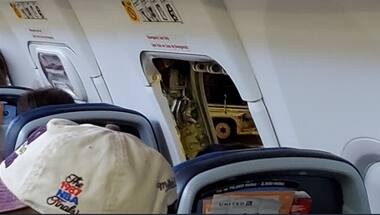 Passenger opens emergency exit, walks on wing of plane in US; arrested