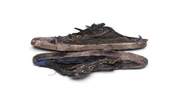 Luxury fashion brand Balenciaga's distressed Paris sneakers leave internet baffled