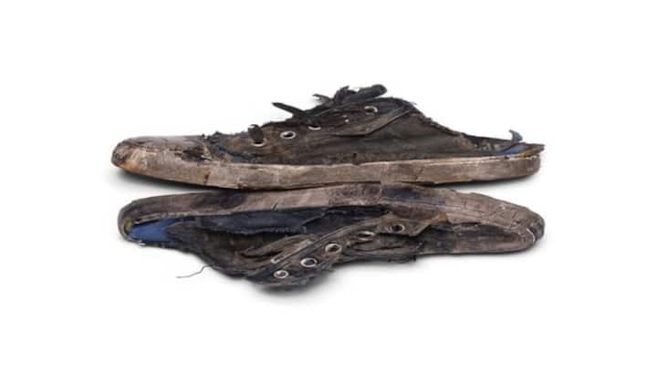 Luxury fashion brand Balenciaga's distressed Paris sneakers leave internet baffled