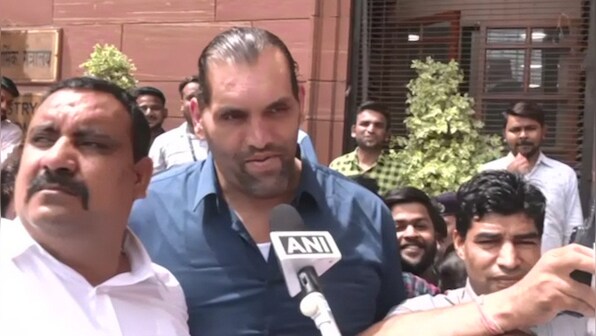 'Joined BJP after being impressed by Prime minister Narendra Modi's ideology,' says Wrestler Khali