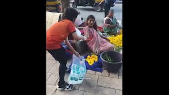Watch: Little boy gives water bottles to roadside vendors amid scorching heat; heartwarming video goes viral