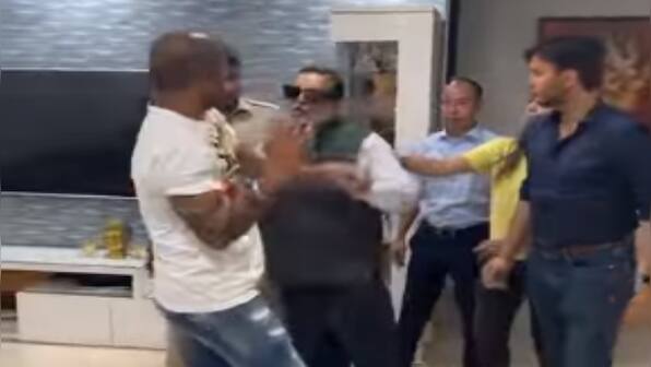 Watch: Shikhar Dhawan's father 'knocks out' PBKS batter after his side fails to qualify for IPL 2022 playoffs