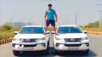 Ajay Devgn-like car stunt lands 21-year-old Noida man in jail; watch the video here