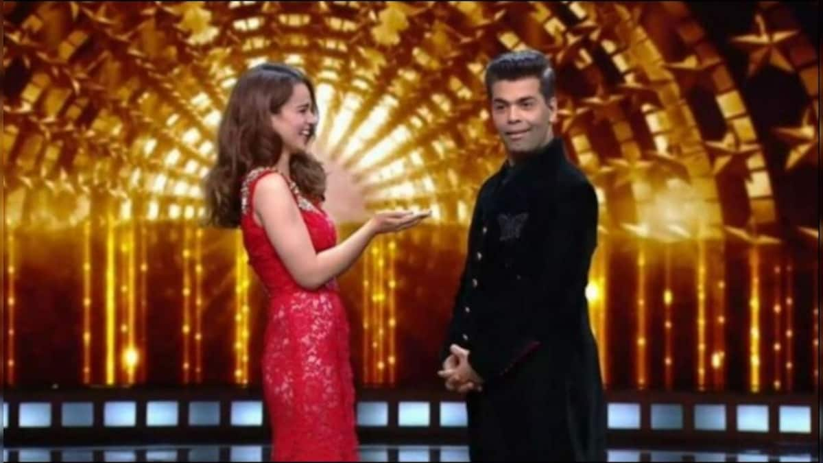 Karan Johar avoids Kangana Ranaut at the Amazon Event