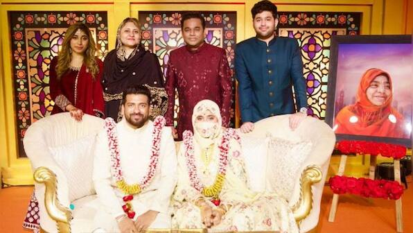 AR Rahman’s daughter Khatija Rahman ties the knot with Riyasdeen Shaik Mohamed in an intimate ceremony