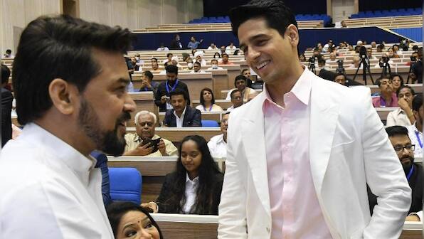 Sidharth Malhotra attends the Modi@20 launch, gets inspired by PM Narendra Modi's journey