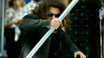 Salman Khan unveils his first look from Kabhi Eid Kabhi Diwali; sports long hair, black jacket and sunglasses
