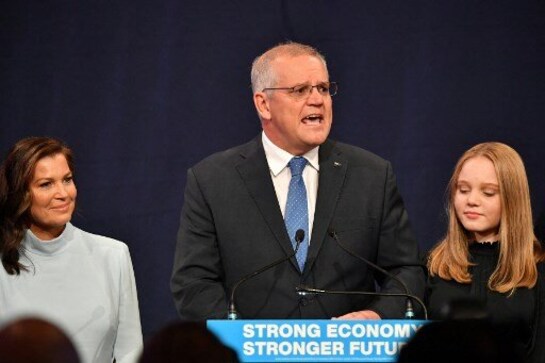 Australian prime minister Scott Morrison concedes election defeat