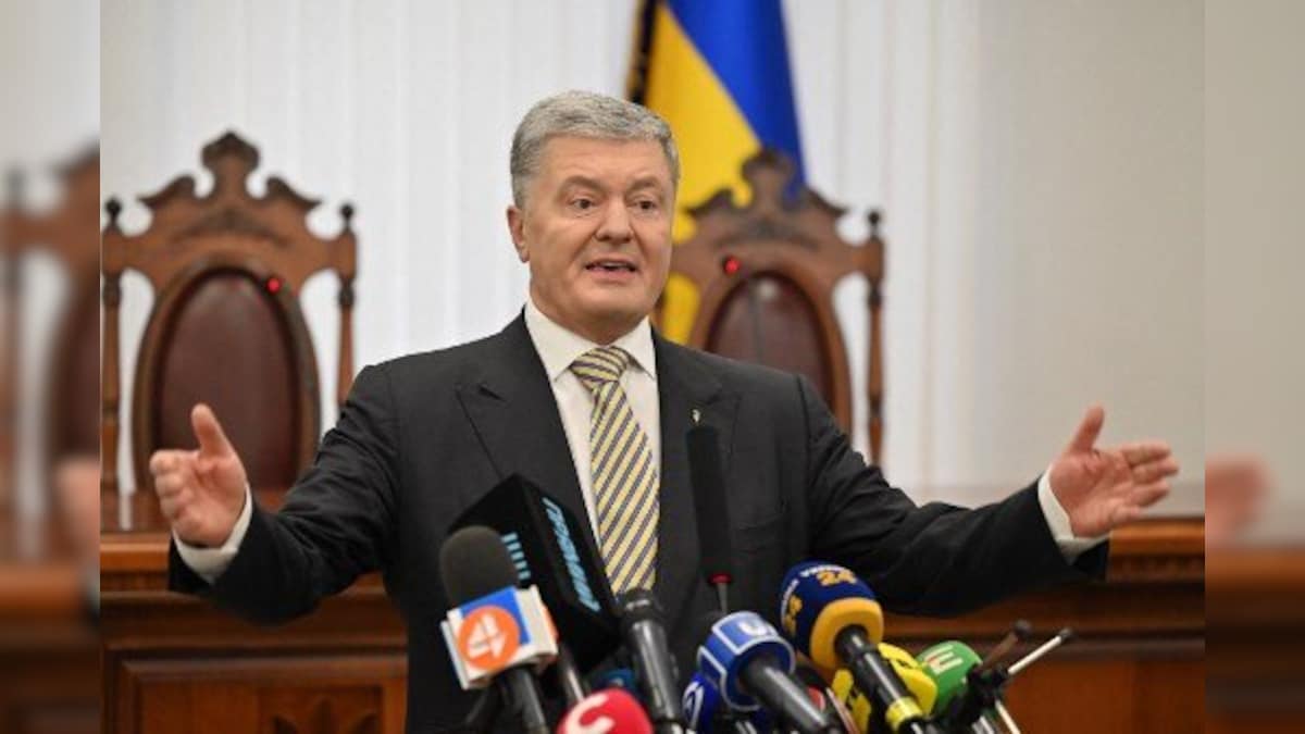 Govt broke political ceasefire: Ukraine's ex-president Petro Poroshenko says blocked from leaving country