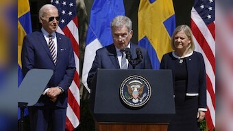 Biden backs NATO bids as he hosts leaders of Finland, Sweden at White House