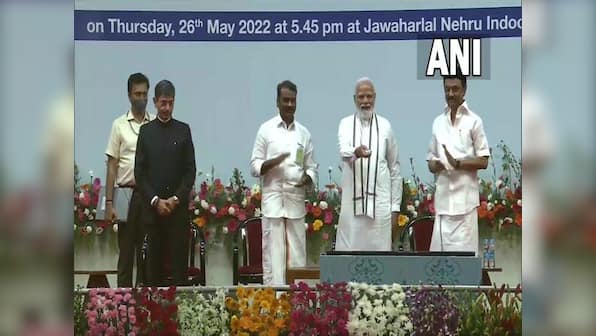 Chennai: PM Modi holds roadshow, launches 11 projects worth over Rs 31,500 crore