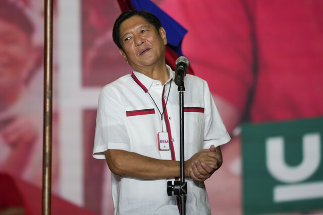 Philippines parliament proclaims Ferdinand Marcos Jr as president days after his landslide victory in polls Philippines parliament proclaims Ferdinand Marcos Jr as president days after his landslide victory in polls