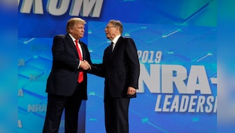 NRA opens gun convention in Texas after school massacre