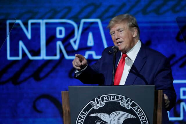 Former US president Donald Trump. AP