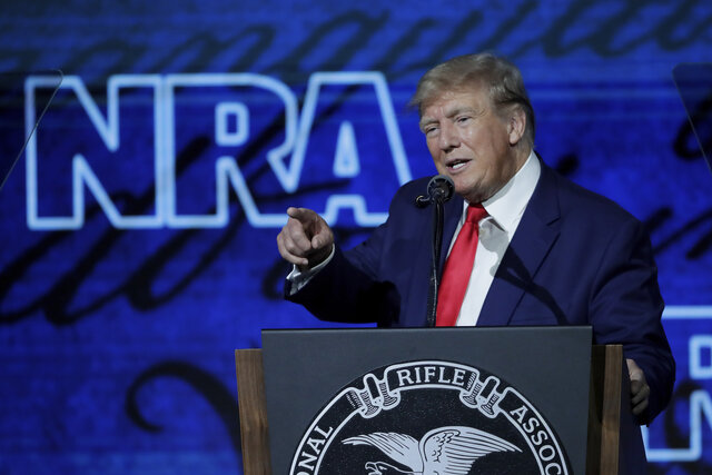 Evil like Texas massacre a reason to arm, not disarm: Trump at gun lobby NRA's event Evil like Texas massacre a reason to arm, not disarm: Trump at gun lobby NRA's event