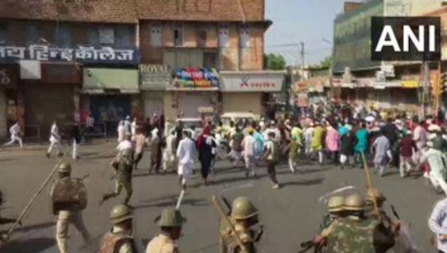 Jodhpur: Curfew in ten areas following clashes, stone-pelting on Eid; internet suspended Jodhpur: Curfew in ten areas following clashes, stone-pelting on Eid; internet suspended