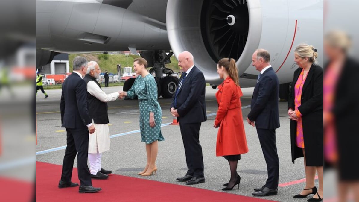 PM Modi arrives in Denmark, will hold talks with Danish counterpart and participate in 2nd India-Nordic summit