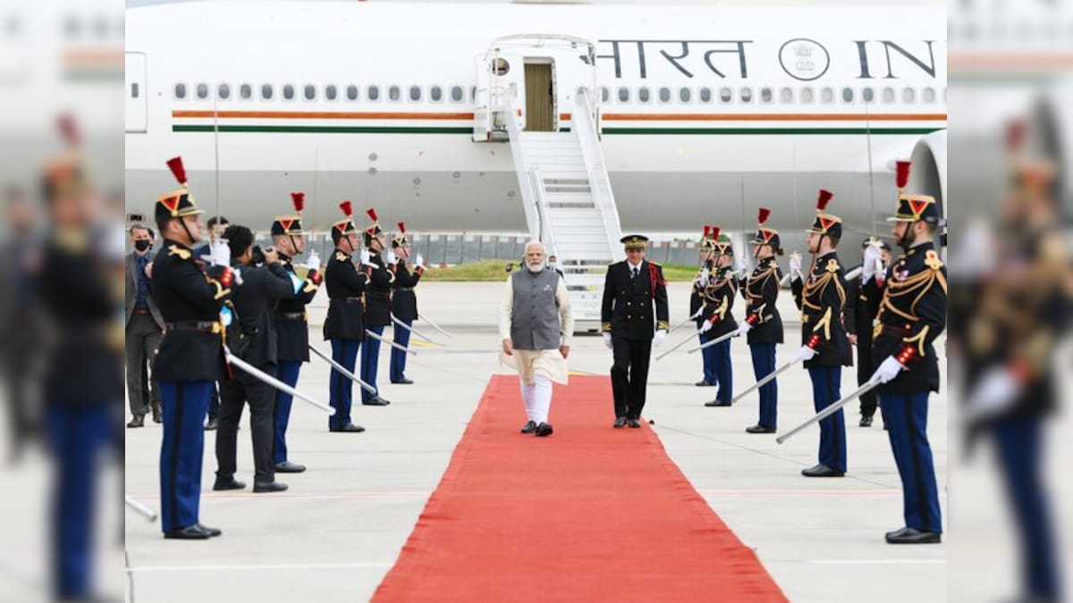 'One of India’s strongest partners': PM Modi arrives in Paris, will hold talks with French president Macron