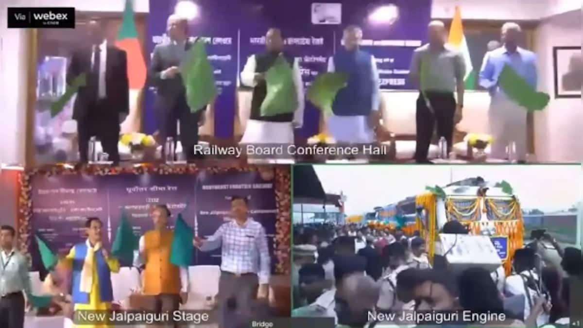 India-Bangladesh ‘Mitali Express’ flagged off between New Jalpaiguri and Dhaka