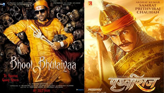 Bhool Bhulaiyaa 2 beats Prithviraj Chauhan at box office Bhool Bhulaiyaa 2 beats Prithviraj Chauhan at box office