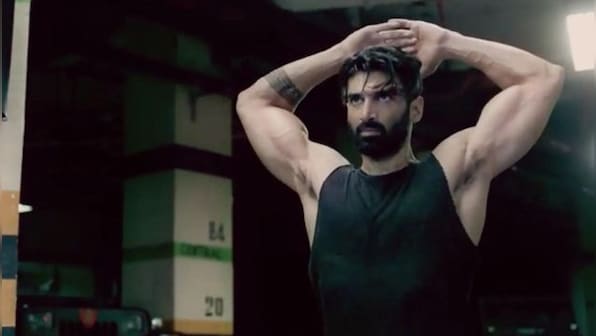 Get a Behind The Scene look at Aditya Roy Kapur as OM in Rashtra Kavach OM