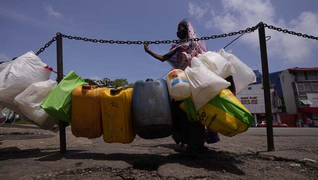 Sri Lankan government announces shut-down of government offices and schools from next week amid fuel crisis Sri Lankan government announces shut-down of government offices and schools from next week amid fuel crisis