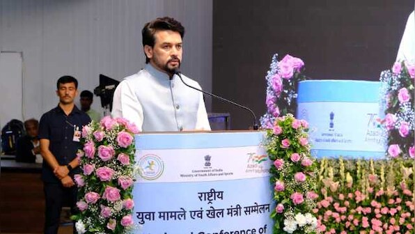 Unanimously work to get India in top 10 sporting nations in world: Anurag Thakur to sports ministry officials