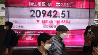 Asian markets mostly lower in cautious trading; bitcoin price steady at $20,000