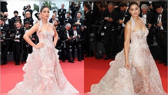 It was like riding a bike: Nargis Fakhri's humorous take on walking Cannes red carpet