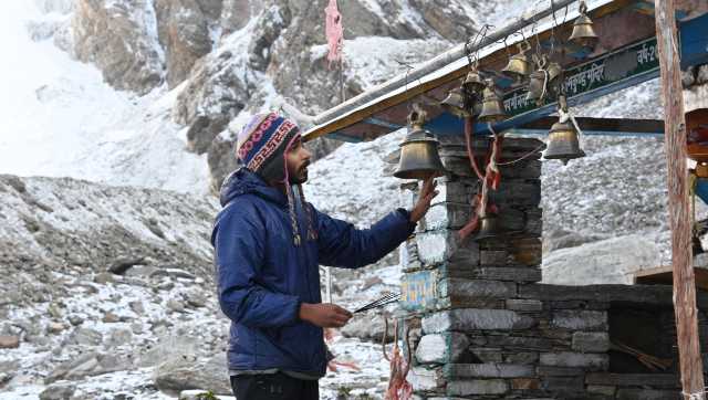 Grit in the heart, grip on ground and prayers to the Lord. Image courtesy Kieren D'Souza 