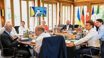 G-7 leaders confer with Volodymyr Zelenskyy, prep new aid for Ukraine