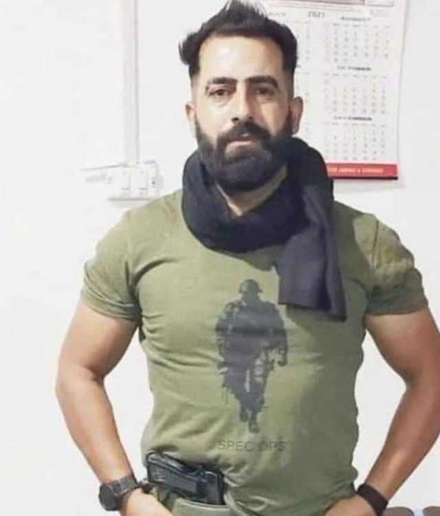 Slain cop Mudasir Ahmad Sheikh. Photo procured by Idrees Bukhtiyar