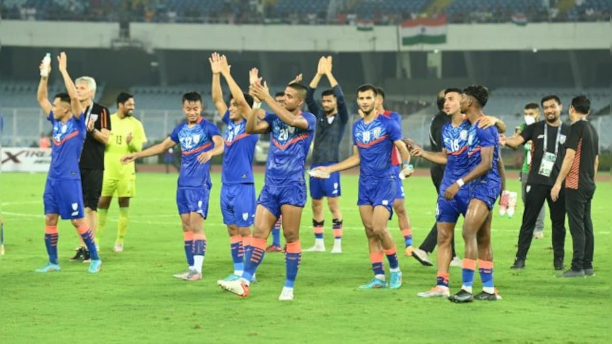 India jump two places to 104 in FIFA ranking