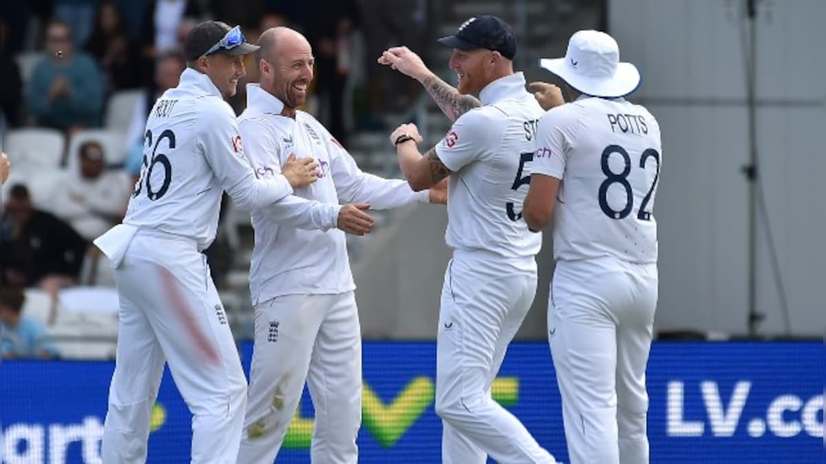 England vs New Zealand: Jack Leach strikes before Ollie Pope leads hosts closer to Test series clean sweep