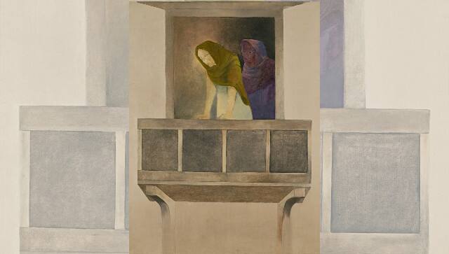 Krishen Khann's Untitled work (1982).