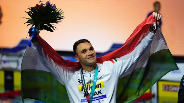 Local star Kristof Milak shines but Caeleb Dressel withdraws from two swimming finals