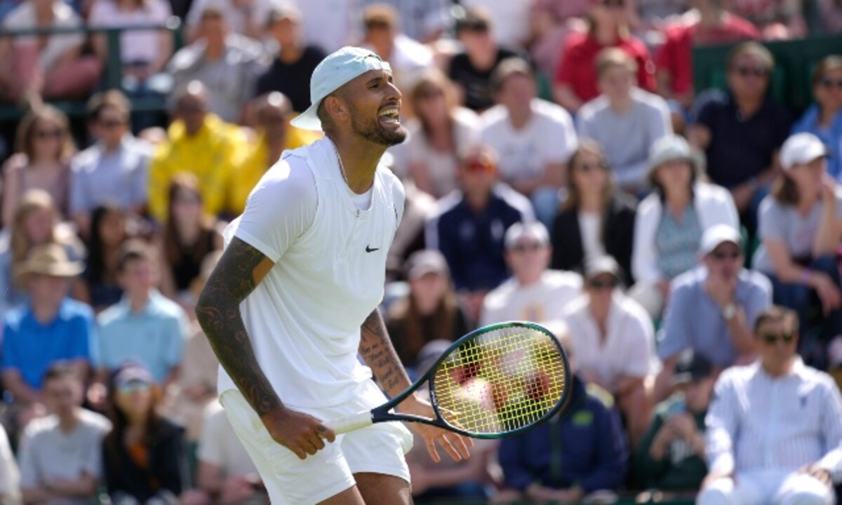 Wimbledon 2022 Nick Kyrgios Spits At Disrespectful Fan Hits Out At 90 Year Old Officials Sports News Firstpost