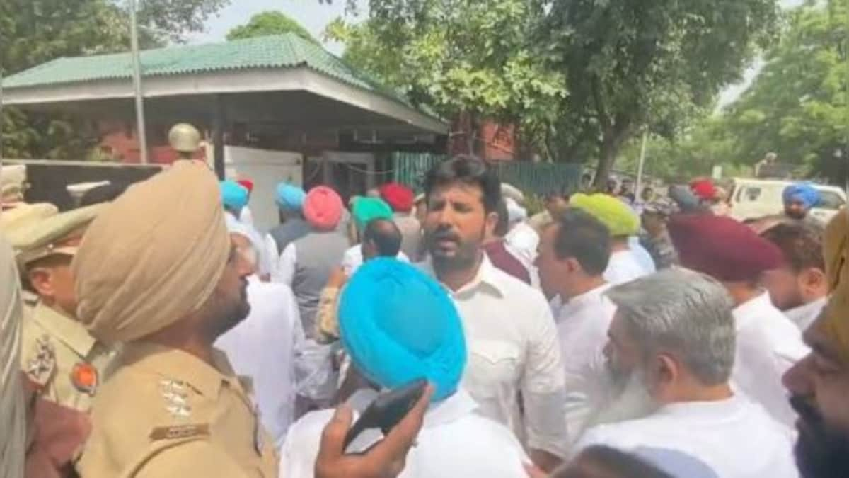 Punjab: Congress leaders taken into custody for holding protest at CM Bhagwant Mann's residence