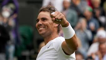 Wimbledon 2022: Nadal marks return to grass after three years with hard-fought win over Cerundolo